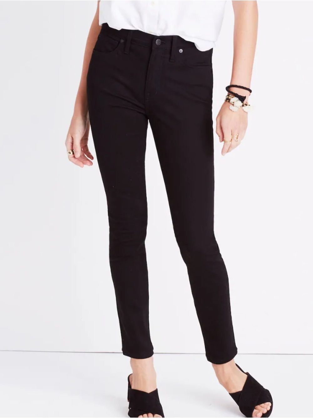 MADEWELL | 9" Mid-rise skinny jeans - size 30